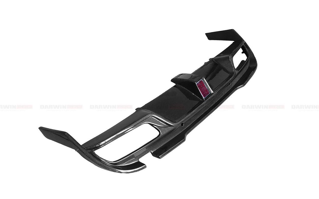 2015 - 2021 Mercedes Benz W205 C63/S AMG Sedan IMP Performance Carbon Fiber Rear Diffuser w/ Caps